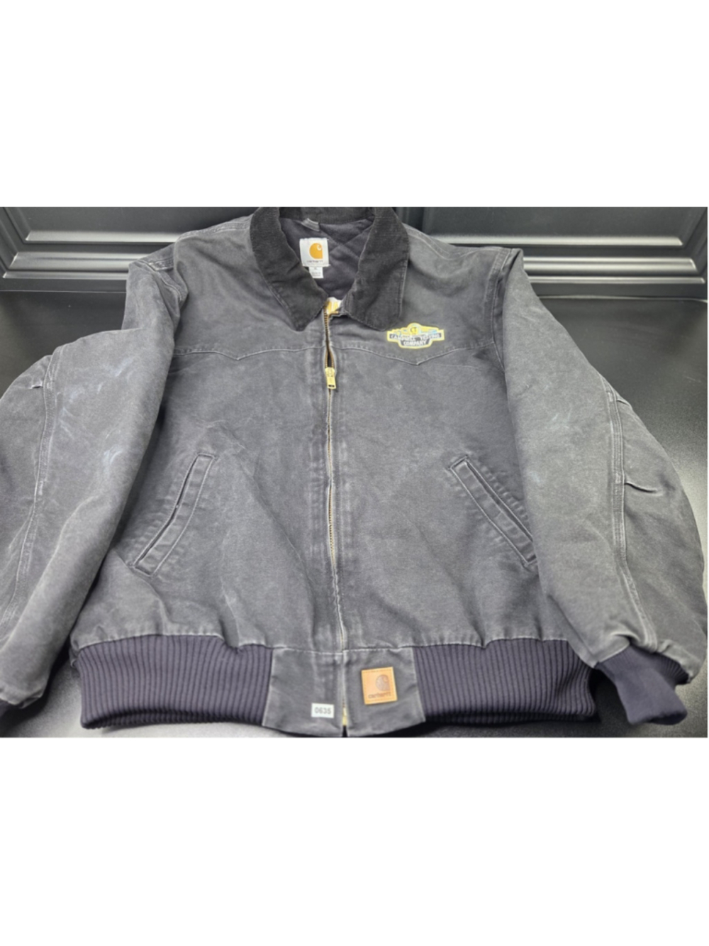 Carhartt J14 Detroit Jacket XL Black Duck Blanket Lined Oilfield Odessa TX Workw